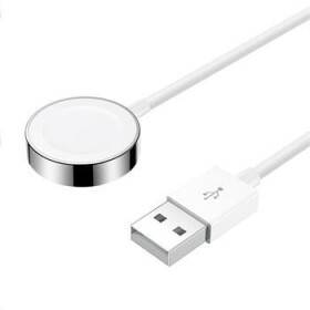 Joyroom S-IW001S biela / Magnetická nabíjačka pre Apple Watch 1.2m / USB-A / 2.5 W / 3 A (6941237150905)