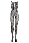 Bodystocking Le Desir DES023 Krížový výstrih černá Univerzální