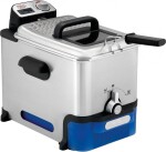 TEFAL Oleoclean Pro FR8040 strieborná / fritéza / 2300 W / 3.5 l / 1.2 kg (FR8040)