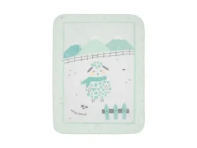 KikkaBoo Detská deka Super Soft 140x110 cm Sleepy Sheep (31103020146KB)