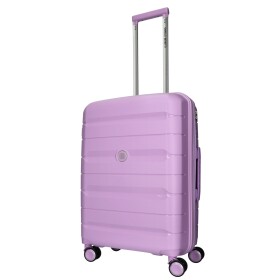 Stredný škrupinový kufor na kolieskach Enrico Benetti Montréal M Lilac