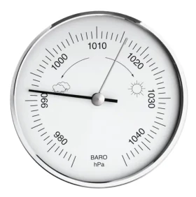 TFA K1.100277 - Barometer 95 mm na zabudovanie (TFAK1.100277)