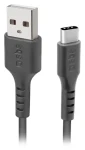 SBS USB-C/USB-A čierna / Dátový kábel / 18W / 2m