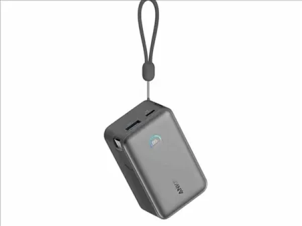 Anker Nano 10000mAh čierna / Powerbanka / 45W s káblom / USB-C (A1638H11)