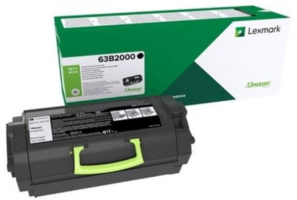 Lexmark 63B2000 Black Originál (63B2000)