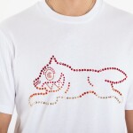 Tričko Billionaire Boys Club Icecream Crystal Running Dog T-Shirt White M