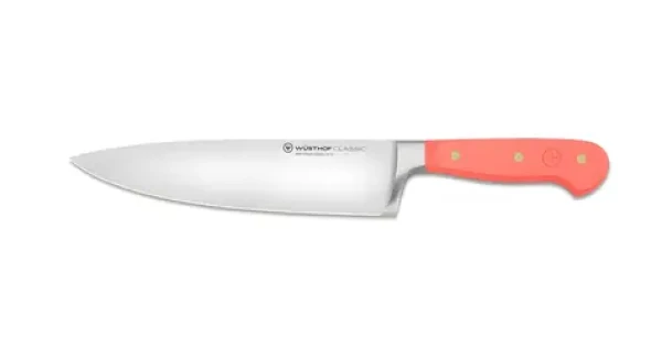 Wüsthof Classic Colour Coral Peach / Kuchársky nôž / Čepeľ 20 cm / Oceľ X50CrMoV15 / 58 HRC (1061700320)