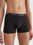 Pánske trenírky 3-PACK LOGO WAISTBAND ESSENTIAL TRUNKS UM0UM022030VI čierna Tommy Hilfiger