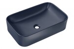 COMAD - Umývadlo na dosku KAMA 60, tmavo modrá 5907611655283