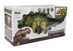 Mamido Dinosaurus Triceratops na batérie zelený