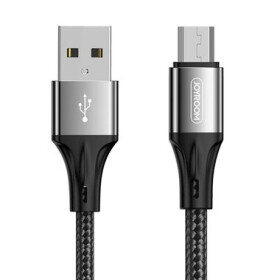 Joyroom S-1530N1 Nabíjací kábel USB-A (M) - MicroUSB (M) 3A 1.5m čierna (S-1530N1 1.5m MB)