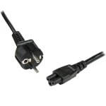 StarTech Power Cord CEE7/7 - C5 čierna / Napájací kábel / 1 m / 250 V / 2,5 A (PXTNB3SEU1M)