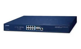 Planet XGS-6311-8T4XR / Switch / L3 Managed / 8x 10G RJ-45 / 4X 10G SFP+ / QoS / Redundantné napájanie (XGS-6311-8T4XR)
