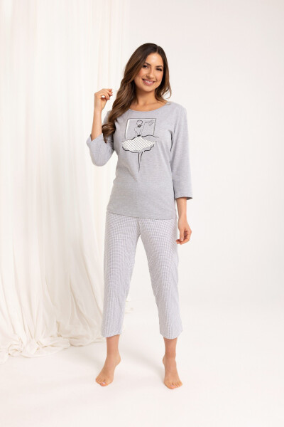Regina 716 3/4 M-XL Z25/26 dámske pyžamo Růžová M
