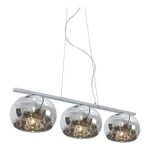 Luxera SPHERA závesné svietidlo G9 chróm / 3x33W / IP20 (SKL000331541)