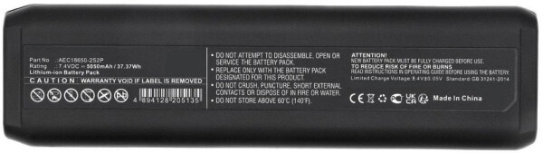 CoreParts Battery Li-ion Black 7.4V