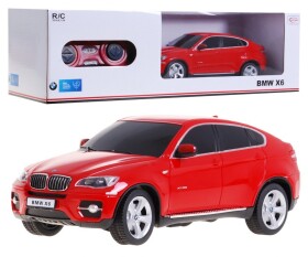 RASTAR Auto na diaľkové ovládanie R / C BMW X6 Rastar 1:24 červené