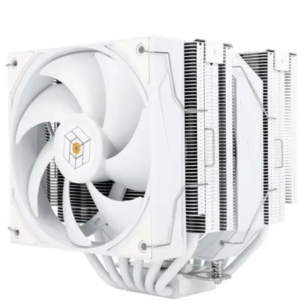 ThermalRight Royal Pretor 130 biela / Chladič CPU / vzduchový Dual-Tower / 1× 120 mm + 1× 130 mm / Intel + AMD (ROYAL PRETOR 130 WHITE)