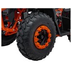 Mamido Detská benzínová štvorkolka RamiGO PRO RIDER 200CC oranžová