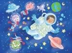 Clementoni PUZZLE Povolanie: Astronaut