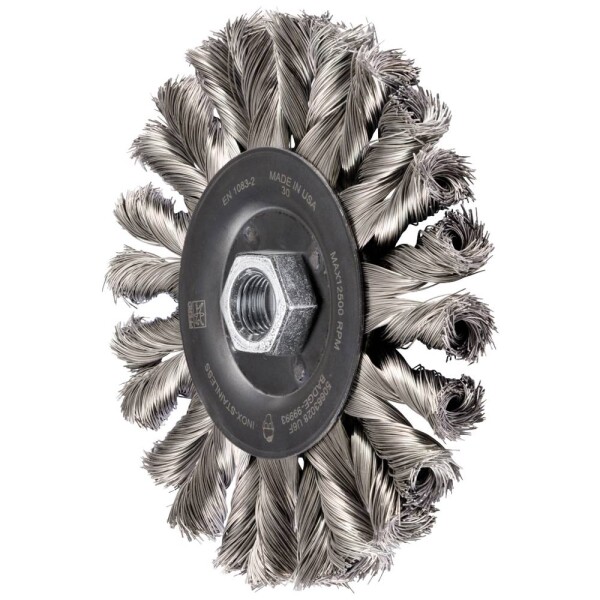 PFERD TOOLS POS COMBITWIST okrúhla kefa točená RBG HD Ø 125x12 mm M14 nerezový drôt Ø 0,35 mm uhlová brúska 43303017 1 ks; 43303017
