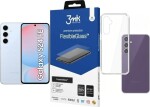 Samsung Galaxy S24 FE 5G 8/128GB Niebieski (SM-S721BLBDEUE) + FlexibleGlass + Etui Clear Case