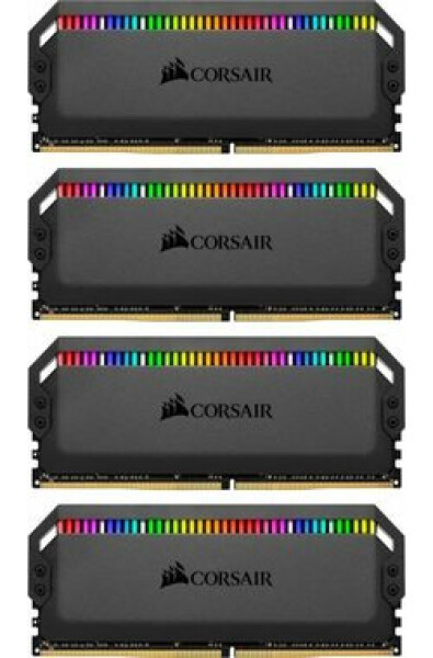 Corsair Dominator Platinum RGB 64GB (4x16GB) 3600 MHz / DDR4 / PC4-28800 / CL16-18-18-36 / 1.35V / XMP2.0 / s chladičom (CMT64GX4M4Z3600C16)