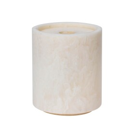 Ferm Living Dóza na vatové tyčinky Mist Pearl