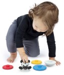 BABY EINSTEIN Hryzačka stohovacia zebra Stack & Wobble Zen™ 3m+