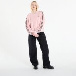 Tričko adidas Terry Towel V Neck Long Sleeves Polo Shirt Sandy Pink S