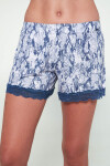 Vamp - Dámske šortky s potlačou 20803 - Vamp blue boa M