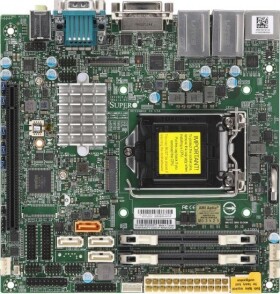 SuperMicro Supermicro Mainboard X11SCV-L mini-ITX Sockel 1151 Bulk