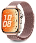 Tech-Protect MilaneseBand ružová / Remienok milánsky ťah / pre Huawei Watch Fit 3