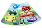 2Kids Toys Drevené puzzle Dopravné prostriedky prepojiteľné