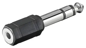 Roline Redukcia Jack 6,35 mm (M) - Jack 3,5 mm (F) / Redukcia / Audio (11.09.4444)