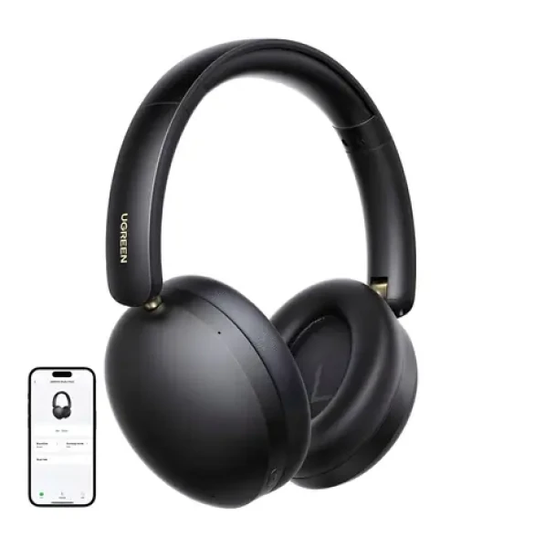 Ugreen Studio Max2 čierna / bezdrôtové slúchadlá / Bluetooth 5.4 / USB-C / 246 g (45018)