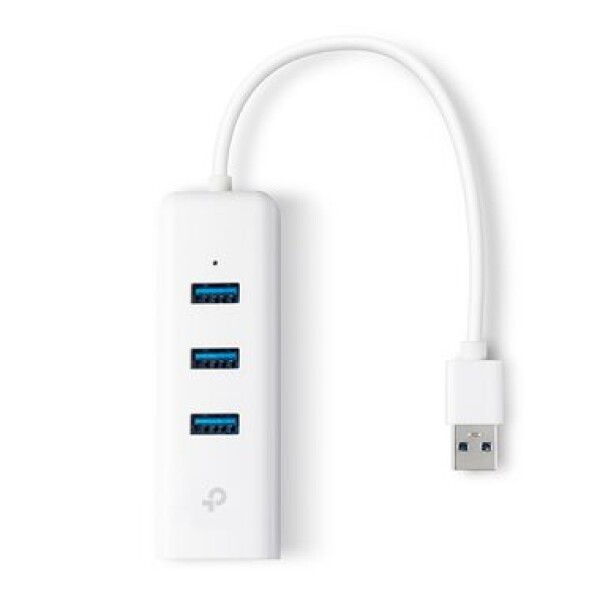 TP-LINK UE330 / Gigabit Ethernet Adaptér / 1x RJ45 / 1x USB 3.0 / 3x USB Hub (UE330)