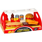 Sparkys Sada fast food - hamburger a bageta s doplnkami