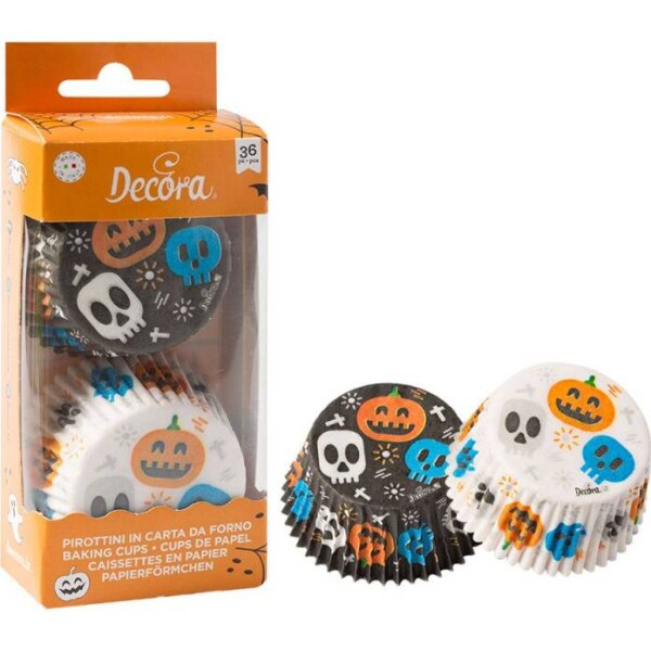 Košíčky na cupcakes Halloween, 36 ks - Decora - Decora