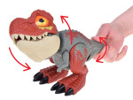 Mamido Pohyblivý DINOOSAUR Tyranosaurus Rex Zvuk + svetlo ČERVENÝ ZA5589