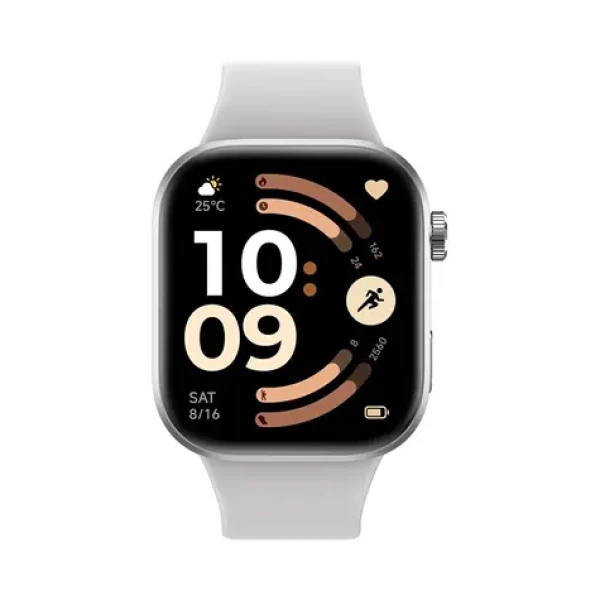 XIAOMI Redmi Watch 6 Silver Gray / Chytré hodinky / AMOLED 2,07 "/ Bluetooth 5.4 / NFC / 5 ATM (76061)