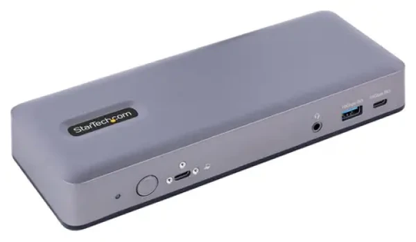 StarTech USB-C dokovacia stanica 7 portov / Dokovacia stanica / 2x HDMI / 2x DisplayPort / LAN (DK31C3MNCRUE)
