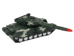 Mamido Tank na diaľkové ovládanie R/C Combat zelený