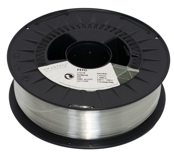 Smartfil PETG filament prírodný 1,75 mm 1 kg