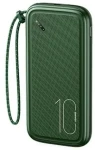 USAMS CD150 Powerbanka s Pútkom 10000mAh Dark zelená / 2xUSB (6958444925721)