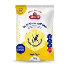 NOVALIM Bezlepkové cestoviny kolienka malé 250 g