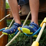 Chlapčenské sandále BUGGA LUMA Dark Blue/Yellow - tmavomodré - 33