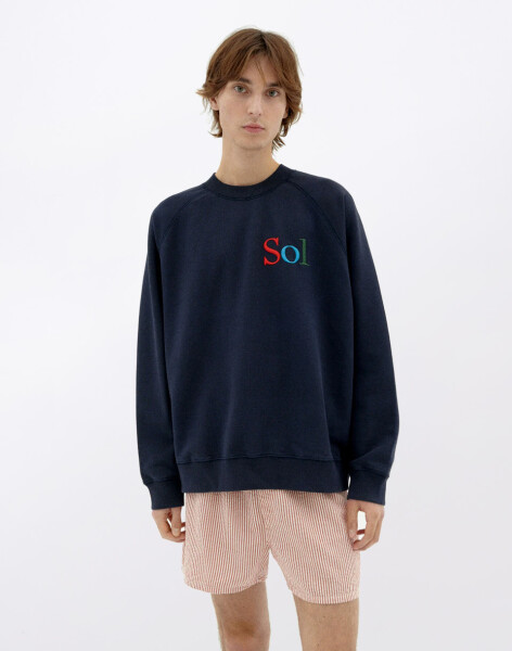 Thinking MU Sweatshirt Navy Sun Type Pepe NAVY XL