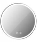 Tutumi - Zrkadlo LED 70cm MMJ BRUSH SILVER HOM-06506