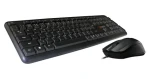 C-tech KBM-102 čierna / Set klávesnica + myš / CZ + SK layout / USB / 1200 DPI (KBM-102-BL)